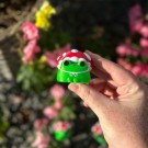 Frosk med fluesopp hatt thumbnail