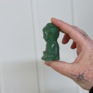Grønn Aventurin Buddha på Lotus thumbnail