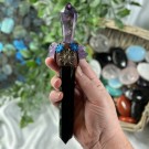 Ametyst & Obsidian Magick Wand  thumbnail