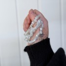 Selenitt Krystallchips Armbånd (Satin Spar) thumbnail