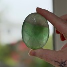 Grønn Fluoritt Håndstein #1 thumbnail