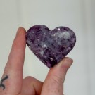 Lepidolitt Hjerte #1 thumbnail