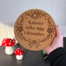 Vel Unt's Jule Gryteunderlag - Kalorier teller ikke i desember. thumbnail
