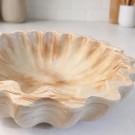 Bølgeskål - Marmorert Smykkefat i Beige thumbnail