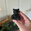 Svart Obsidian Krystallbamse (Teddybear) thumbnail
