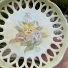 GJENBRUKS-SKATT: Gammelt Håndmalt Pyntefat thumbnail