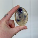 Regnbue Fluoritt Håndstein thumbnail