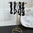 Svart Turmalin Krystallchips Armbånd thumbnail