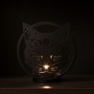 Månekatten - Telysholder med månefaser thumbnail