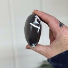 Stor Chunky Orca Agat Hjerte #5 (Spekkhoggersteinen) thumbnail