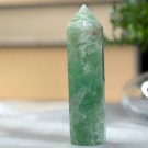 Grønn Feather Fluoritt Tårn #5** thumbnail