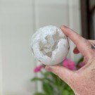 Nydelig Bergkrystall Geodekule #2 thumbnail