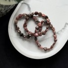 Krystallhjerte Armbånd - Rhodonitt thumbnail