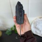 Svart Turmalin på stativ #1 thumbnail