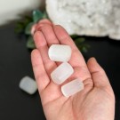 Selenitt Cubes Tromlet (Satin Spar) thumbnail