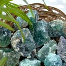 Regnbue Fluoritt Råstein (flere valg) thumbnail