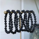 Lavastein Armbånd, 8mm thumbnail