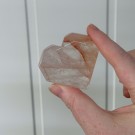 Flammekvarts Hjerte #4 - Indre Ild i Fasettslipt Form thumbnail