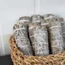 Hvit Salvie Bunt - Klassisk renselse for klarhet, beskyttelse & ny start thumbnail