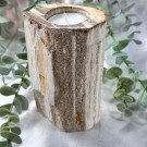 Forsteinet Tre Telysholder Høy thumbnail