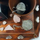 Krystall Tesil av Rosenkvarts - Kjærlighet thumbnail