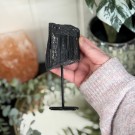 Svart Turmalin på stativ #4 thumbnail