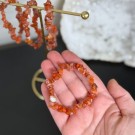 Karneol Krystallchips Armbånd thumbnail