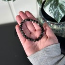 Silver Sheen Obsidian Armbånd, 8mm thumbnail