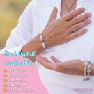 Iolitt (Cordierite) Krystallchips Armbånd  thumbnail