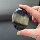 Regnbue Fluoritt Håndstein #1 thumbnail