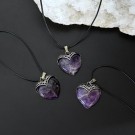 Ametyst Hjerte Smykke - Mystisk Ro thumbnail