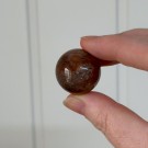 Liten Gull/Rød Rutilkvarts Kule #1 thumbnail