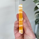 Oransje Bånd Kalsitt Triple Moon Skål - Krystallholder & Smykkefat thumbnail