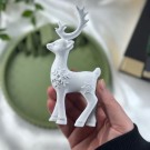 Snøfnugg Hjort - Hvit thumbnail