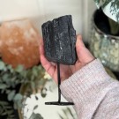 Svart Turmalin på stativ #3 thumbnail