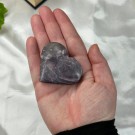 Nydelig flashy Purple Mica Hjerte #6 thumbnail