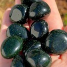 Grønn Stjernestein Tromlet Medium thumbnail