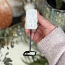 Selenitt på stativ (Satin Spar) #6 thumbnail