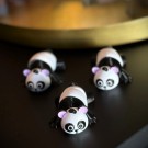 Mini Flexi Panda - Svart  thumbnail