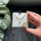 Luna Norte ~ Nova Layered Opal Collar Smykke  thumbnail