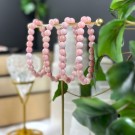 Rosa Opal Armbånd, 8mm thumbnail