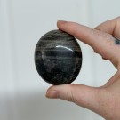 Svart Månestein Håndstein #5 thumbnail