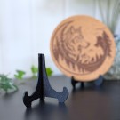 Dekorativ Holder/Stativ til Gryteunderlag - Svart thumbnail