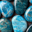 Blå Apatitt Lommestein thumbnail