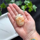 Heulanditt, Skolesitt & Tre Agat Håndstein #7 thumbnail