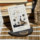 Tarot Kort Holder - Crystal Moonphase [svart] thumbnail