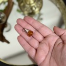 Karneol Gresskar med Heksehatt Anheng thumbnail