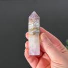 Ametyst med Meksikansk Blondeagat Tårn thumbnail