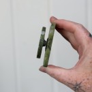 Frosk på Fisketur i Grønn Serpentin m/roterende base #2 thumbnail