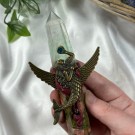 Regnbue Fluoritt & Unakitt Magick Wand - Havfrue thumbnail